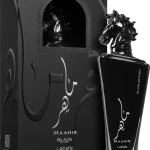 MAAHIR BLACK EDITION  LATTAFA  ORIGINAL 100 ML